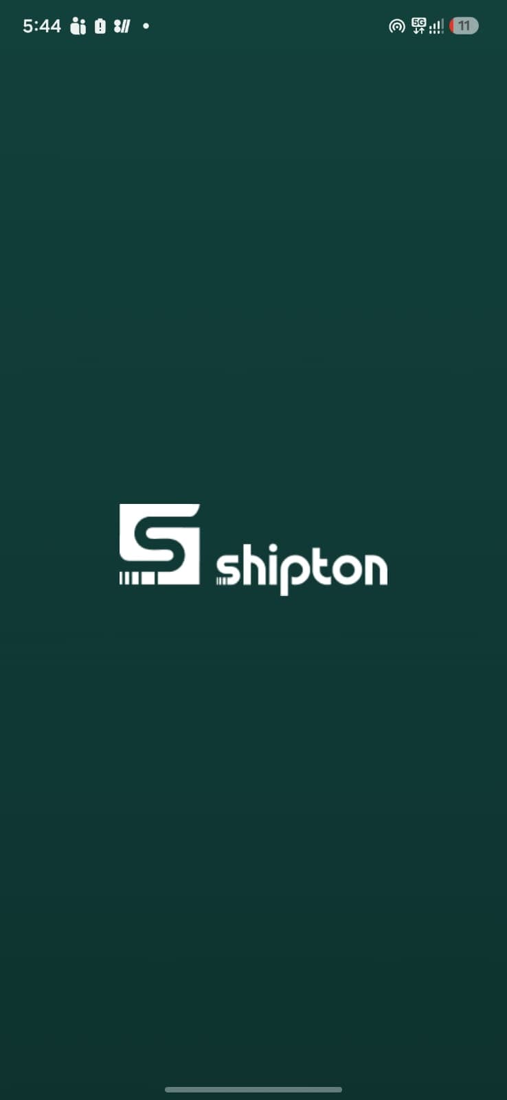 Splash screen